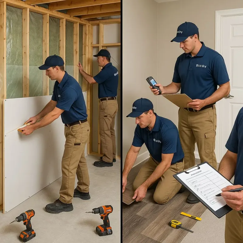 Repairs and Reconstruction process in Belton, TX